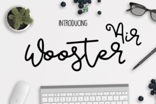 Air Wooster: A Modern Script Font for Editorial Elegance