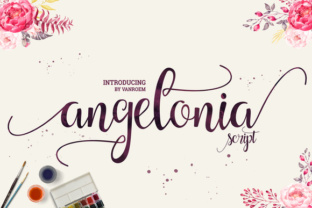 Angelonia: A Script Font That Elevates Branding with Elegance