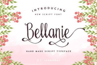 Bellanie Script Font: Elegant & Versatile for Design Projects