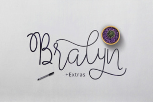 Bralyn Monoline Script: A Modern Calligraphy Font for Elegant Design
