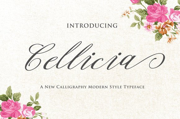 Cellicia: The Script Font That Elevates Your Campaigns