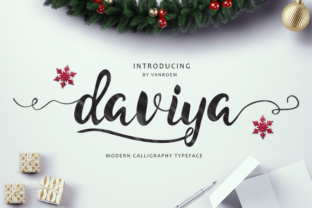Daviya Script Font for Business Branding and Design