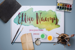 Ellise Naomy Script for Handmade Branding and Creative Projects
