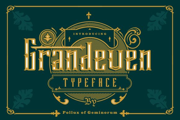 Grandeven: A Stylish Serif Font for Bold Digital Designs