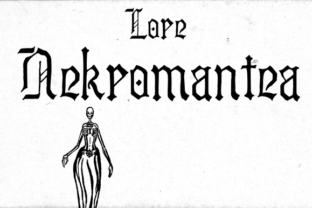 Lore Nekromantea Font Review: A Blackletter Masterpiece