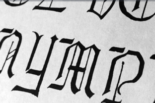 Lore Nokturnia Hollow: A Blackletter Font for Editorial Elegance