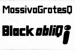 Massiva Grotesq Black Obliq for Branding That Stands Out