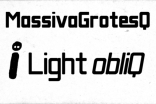 Massiva Grotesq Light Obliq for Modern Branding and Design Projects