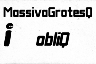 Massiva Grotesq Obliq: A Versatile Sans Serif for Editorial Design