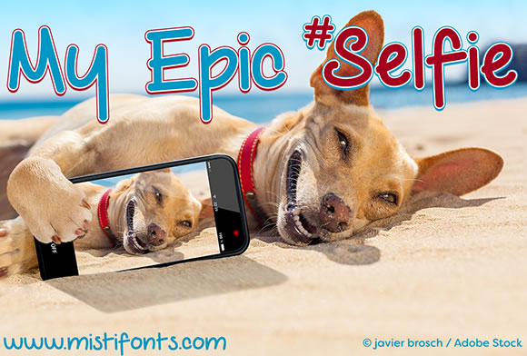 My Epic Selfie: A Script Handwritten Font for Modern Web Design