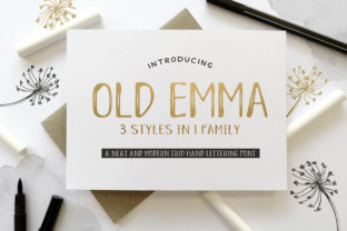 Old Emma: A Serif Font for Modern Web Design