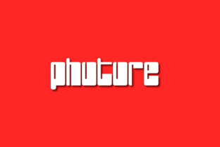 Phuture Font: A Modern Decorative Design for Creative Projects