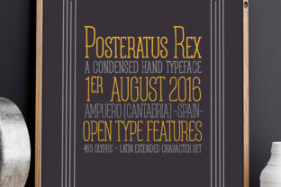 Posteratus Rex: The Serif Font That Elevates Poster Design