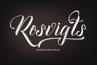 Rosvigts Brush: A Script Font for Creative Campaigns