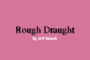 Rough Draught Font for Editorial Design and Branding