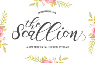 Scallion Font for Branding Projects and Creative Design
