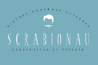 Scrabionau: A Playful Condensed Serif for Creative Branding