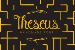 Theseus: A Handmade Font for Elegant Editorial Design