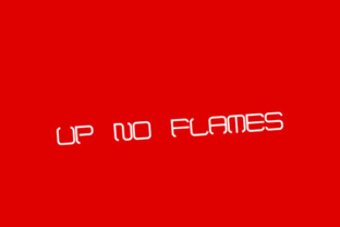 Up No Flames: A Decorative Font for Branding That Stands Out